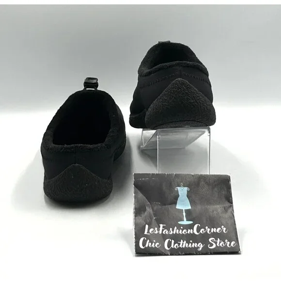 Keen Men's Black Howser III Sliden Warm Winter Slip-On Slippers Shoes Sz 11 3031 - Picture 5 of 16